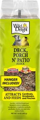 Wild Delight Deck, Porch N' Patio Block Wild Bird Food, 16-oz bag