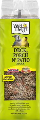 Show full view: Wild Delight Deck, Porch N' Patio Block Wild Bird Food, 16-oz bag slide 2 of 9