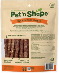 Pet 'n Shape All-Natural Duck Rawhide Dog Chew, 16-oz bag slide 2 of 7
