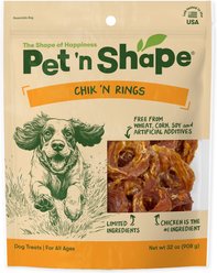Pet 'n Shape Chik 'n Rings Dog Treats, 2-lb bag
