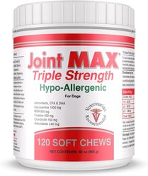 Ora-Clens Joint Max Triple Strength Hypo-Allergenic Dog Supplement, 120 count