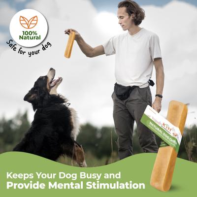 Show full view: Kathmandus Himalayan Yak Dog Chew Treats, Large: 6-in, 4 count slide 10 of 12