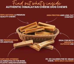 Kathmandus Himalayan Yak Dog Chew Treats, Small/Medium: 4-in, 2 count slide 2 of 9