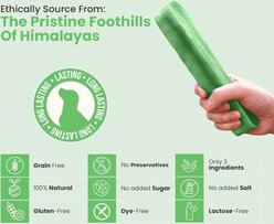 Safe Dog Chew Mint Flavored Yak Dog Himalayan Chew Treats, Large: 6-in slide 2 of 8