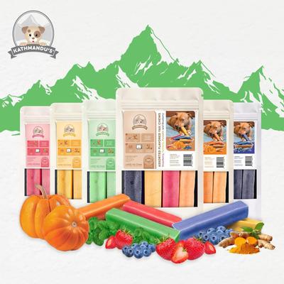 Show full view: Kathmandus Mint Flavored Yak Dog Chew Treats, Large: 6-in, 4 count slide 10 of 12