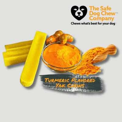 Show full view: Safe Dog Chew Turmeric Flavored Yak Dog Himalayan Chew Treats, Large: 6-in slide 6 of 12