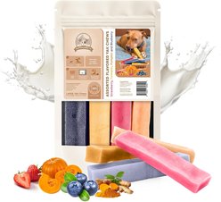 Kathmandus Mix Flavored Yak Dog Chews Treats, Large: 6-in, 4 count