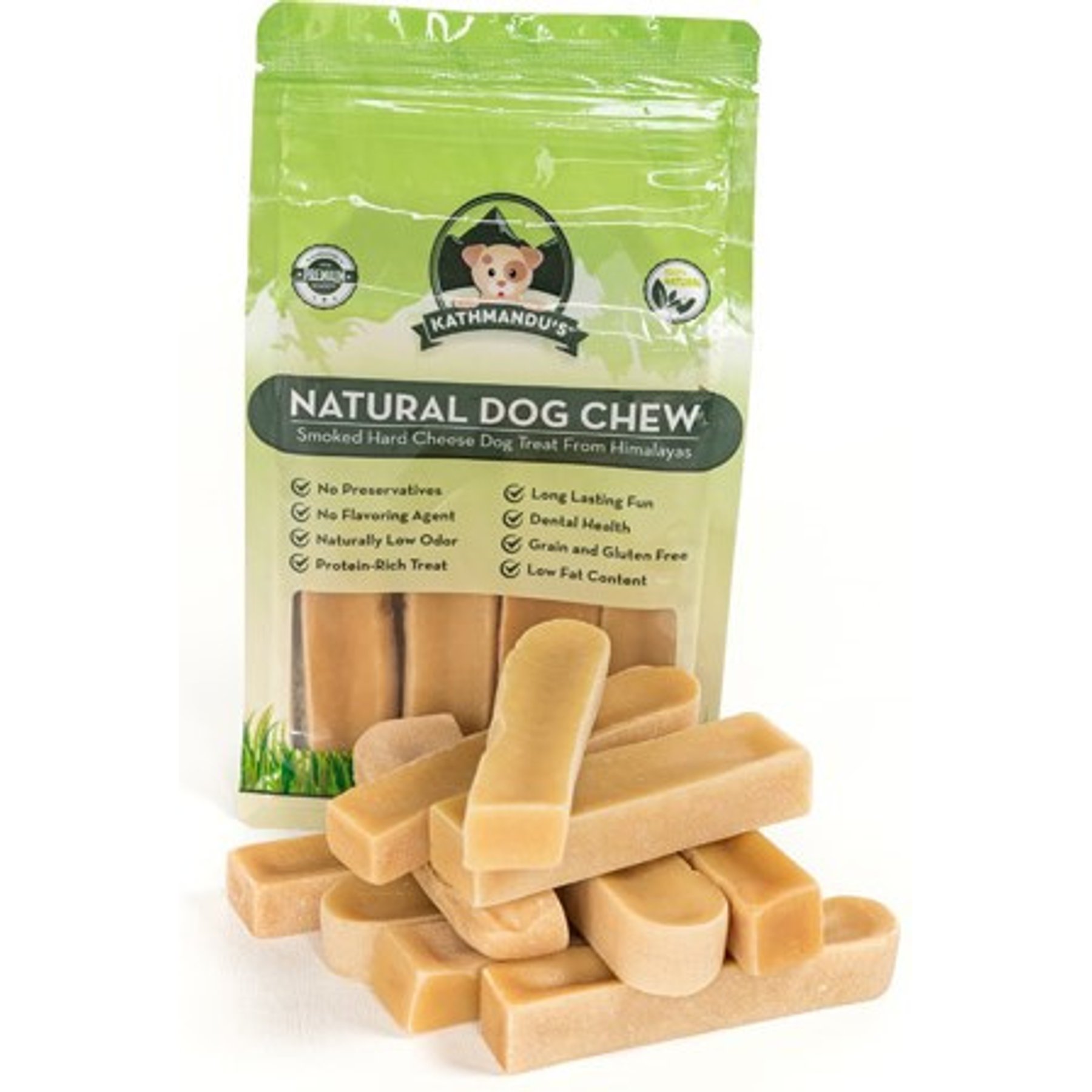 Kathmandus Himalayan Yak Dog Chew Treats, Small: 4-in, 10 count