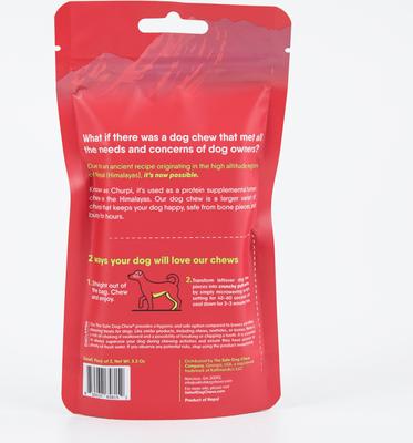 Show full view: Safe Dog Chew Strawberry Flavored Yak Dog Himalayan Chew Treats, Small: 4-in, 3 count slide 3 of 8