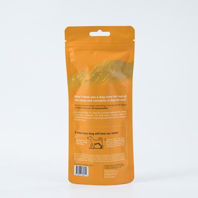 Show full view: Safe Dog Chew Pumpkin Flavored Yak Dog Himalayan Chew Treats, Large: 6-in slide 3 of 11