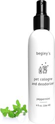 Begley's Pet Cologne & Deodorizer, Peppermint, 8-oz, 1 count