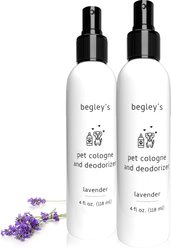 Begley's Pet Cologne & Deodorizer, Lavender, 4-oz, 2 count