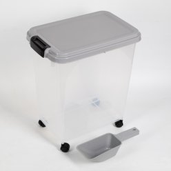 BlueAcorn Airtight Pet Food Storage Container, Clear, 30-lbs slide 1 of 9