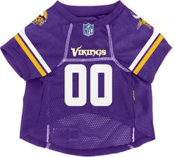 Littlearth NFL Game Day Dog & Cat Jersey, Minnesota Vikings, Large slide 2 of 7