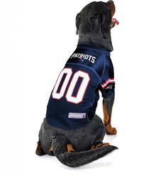 Littlearth NFL Game Day Dog & Cat Jersey, New England Patriots, X-Large slide 2 of 7