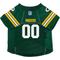 Show in main carousel: Littlearth NFL Game Day Dog & Cat Jersey, Green Bay Packers, X-Small slide 3 of 8