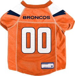 Littlearth NFL Game Day Dog & Cat Jersey, Denver Broncos, X-Large
