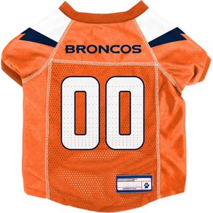 Littlearth NFL Game Day Dog & Cat Jersey, Denver Broncos, Medium
