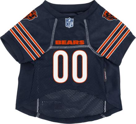 Show full view: Littlearth NFL Game Day Dog & Cat Jersey, Chicago Bears, X-Large slide 3 of 8