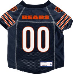 Littlearth NFL Game Day Dog & Cat Jersey, Chicago Bears, Small