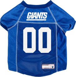 Littlearth NFL Game Day Dog & Cat Jersey, New York Giants, X-Small