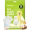 Show in main carousel: PawSono Portable Deodorizing Coconut Scented Dog & Cat Glove Grooming Wipes, 12 count slide 1 of 9