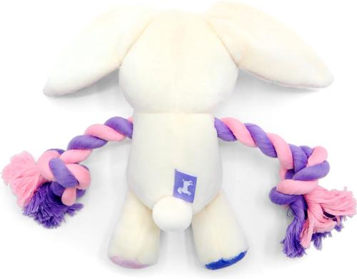 Show full view: florence by mills Rope Bear Dog Toy, Purple slide 4 of 4