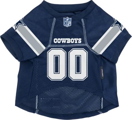 Show full view: Littlearth NFL Game Day Dog & Cat Jersey, Dallas Cowboys, X-Small slide 3 of 8