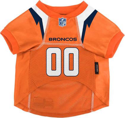 Show full view: Littlearth NFL Game Day Dog & Cat Jersey, Denver Broncos, Medium slide 3 of 8