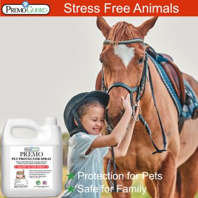 Show full view: Premo Guard Kills & Protects Against Mites, Fleas, Ticks, Lice & Mosquitoes Dog & Cat Spray, 128-fl oz bottle slide 5 of 8