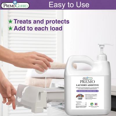 Show full view: Premo Guard Laundry Additive Effective Against Bed Bugs, Mites, Lice & Fleas for Dogs & Cats, 128-fl oz bottle slide 4 of 7