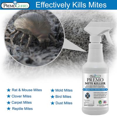 Show full view: Premo Guard Mite Killer Spray for Dogs & Cats, 16-fl oz bottle slide 6 of 8