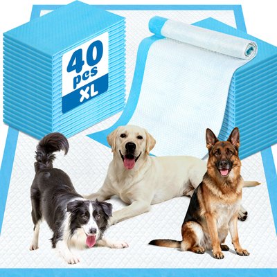 Yafylly Yafylly Premium Dog Potty Pads, XX-Large: 32 x 35-in, 40 count, Unscented