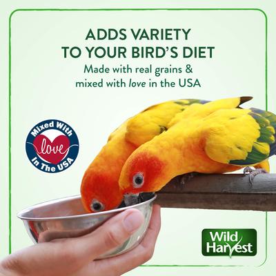 Show full view: Wild Harvest Daily Blend Cockatiel Food, 32-oz bag slide 7 of 10