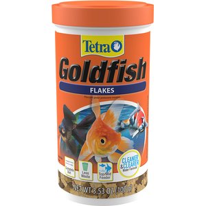TetraFin Goldfish Flakes Fish Food, 3.53-oz jar
