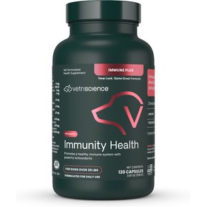 VetriScience Immune Plus Immunity Support for Dogs, 120 count
