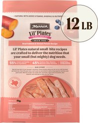 Merrick Lil' Plates Grain-Free Chicken-Free Real Salmon + Sweet Potato Recipe Small Breed Dry Dog Food, 12-lb bag slide 2 of 8
