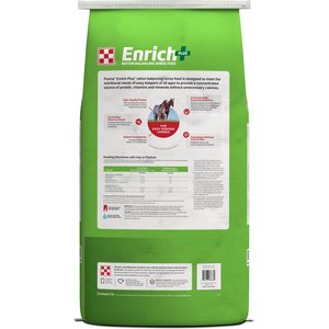 Purina Enrich Plus Ration Balancer Horse Feed, 50-lb bag