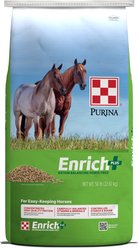 Purina Enrich Plus Ration Balancer Horse Feed, 50-lb bag