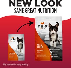 Nulo FreeStyle Turkey & Duck Recipe with Omega Fatty Acids High Protein & Grain-Free Dry Cat & Kitten Food, 14-lb bag slide 2 of 9