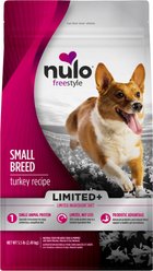 Nulo FreeStyle Limited Ingredient Turkey Recipe Small Breed High-Protein & Grain-Free Puppy & Adult Dry Dog Food, 5.5-lb bag