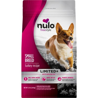 Nulo Nulo FreeStyle Limited Ingredient Turkey Recipe Small Breed High-Protein & Grain-Free Puppy & Adult Dry Dog Food, 5.5-lb bag
