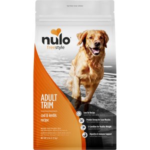 Nulo Freestyle Cod & Lentils Recipe Grain-Free Adult Trim Dry Dog Food, 6-lb bag
