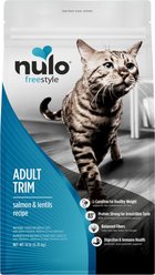 Nulo FreeStyle Salmon & Lentils Recipe with l-Carnitine & Probiotics High Protein & Grain-Free Adult Trim Dry Cat Food, 14-lb bag