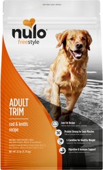 Nulo Freestyle Cod & Lentils Recipe Grain-Free Adult Trim Dry Dog Food, 26-lb bag