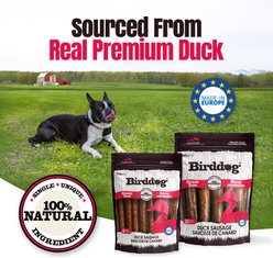 Palz&Co Birddog Duck Grain-Free Soft & Chewy Sausage Dog Treats, 12-oz bag, 8 count slide 2 of 9
