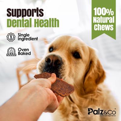 Show full view: Palz&Co Moodog Beef Grain-Free Jerky Dog Treats, 8-oz bag, 10 count slide 9 of 10