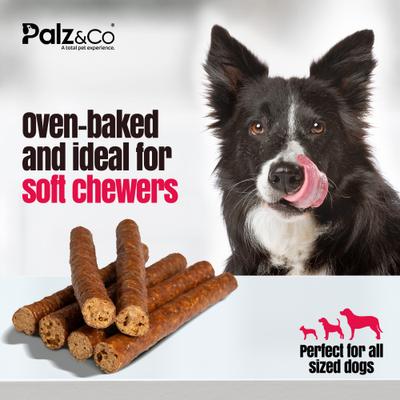 Show full view: Palz&Co Birddog Duck Grain-Free Soft & Chewy Sausage Dog Treats, 12-oz bag, 8 count slide 7 of 10