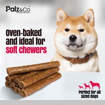 Show full view: Palz&Co Birddog Chicken Grain-Free Soft & Chewy Sausage Dog Treats, 20-oz bag, 20 count slide 7 of 10