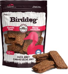 Palz&Co Birddog Duck Grain-Free Jerky Dog Treats, 8-oz bag, 10 count